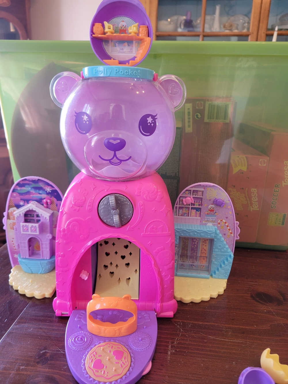 Polly Pocket Purple & Pink Bear Playset by Polly Pocket